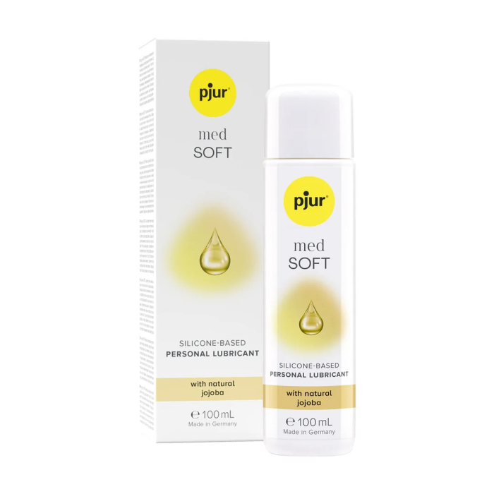 Лубрикант на силіконовій основі з олією насіння жожоба MED Soft glide, 100 мл Pjur (Німеччина)