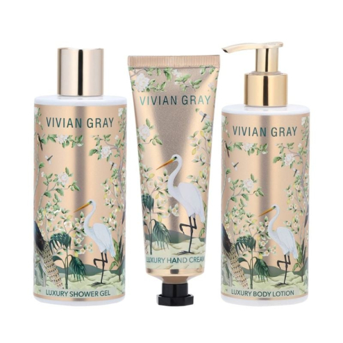 Набір гель для душу, лосьйон, крем VIVIAN GRAY Birds of Paradise 250х250х75ml