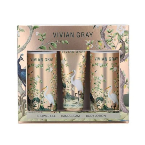 Набір гель для душу, лосьйон, крем VIVIAN GRAY Birds of Paradise 250х250х75ml