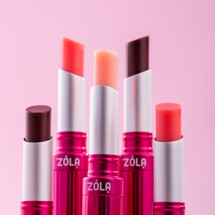 Відтінковий бальзам для губ ZOLA 02 Peach Natural