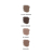 Пудровий олівець для брів ZOLA Dark Brown