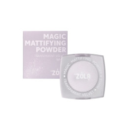Пудра для обличчя ZOLA powder Magic Mattifying Powder White 5g у відтінку: WHITE