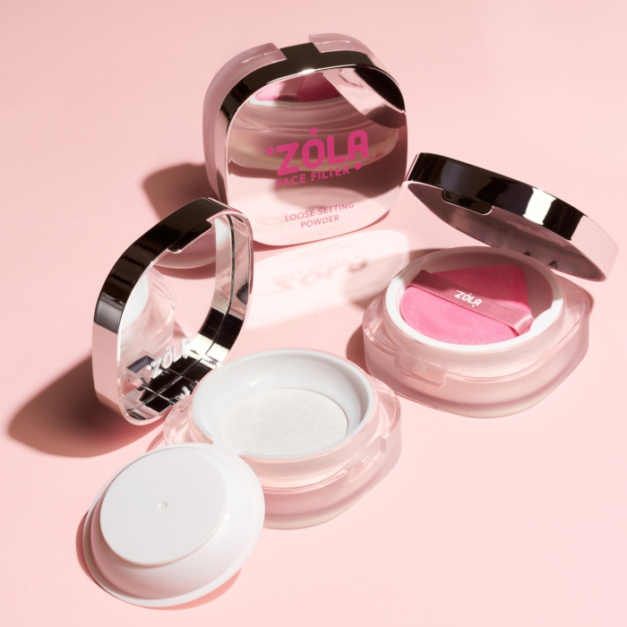 Фіксуюча розсипна пудра ZOLA Face Filter 01 Translucent Beige 8 г