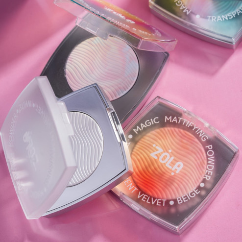 Пудра для обличчя ZOLA powder Magic Mattifying Powder White 5g у відтінку: IRIS