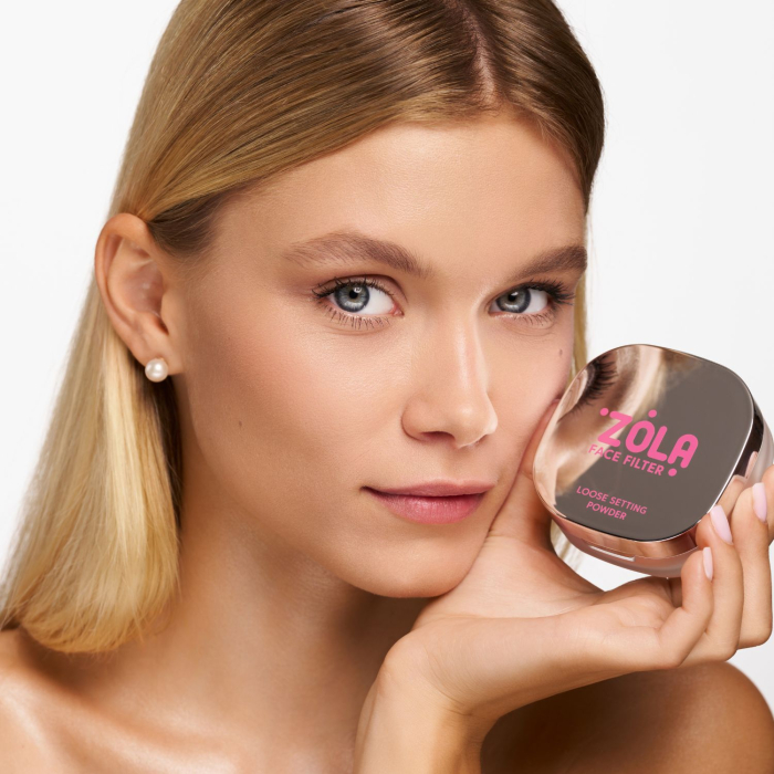 Фіксуюча розсипна пудра ZOLA Face Filter 01 Translucent Beige 8 г