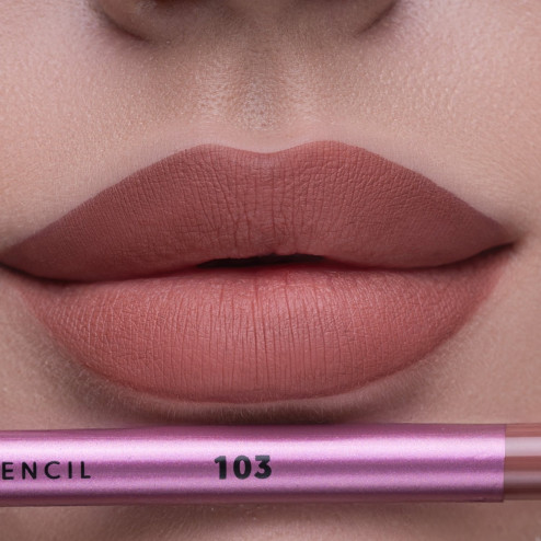 Гелевый карандаш для губ ZOLA Gel Lip Pencil в оттенке: 103 Cocoa